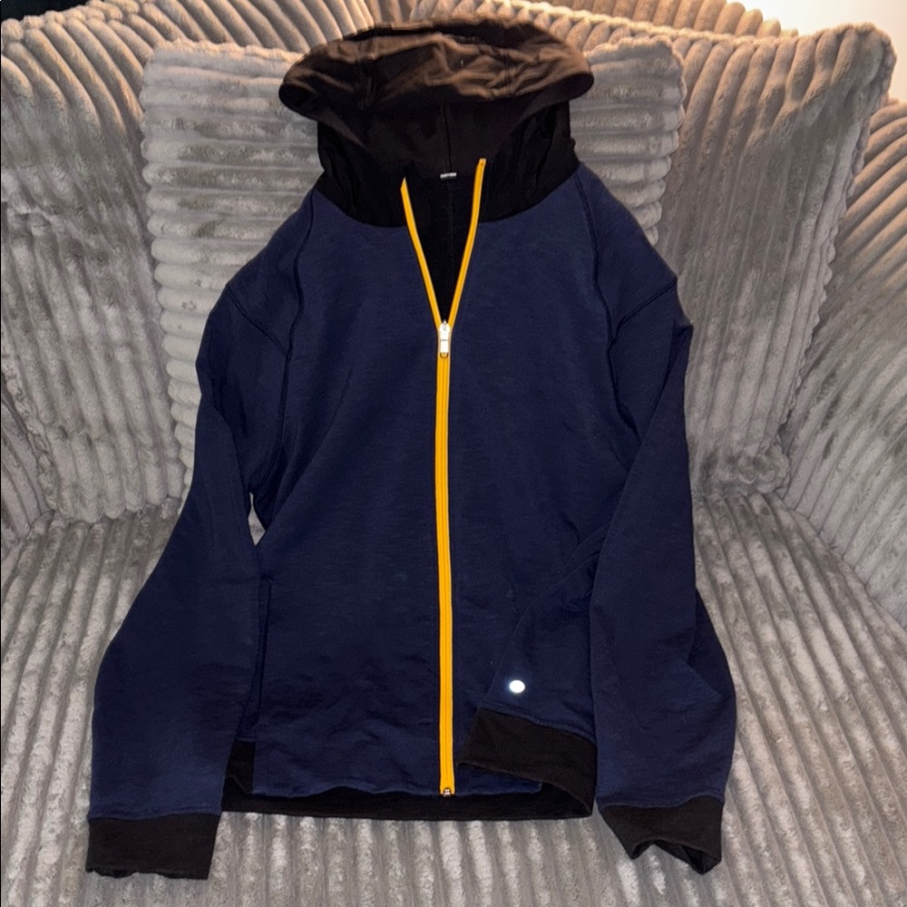lululemon athletica Navy and Black Performance Jacket